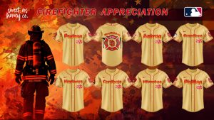 Firefighter Appreciation MLB 2025 New
