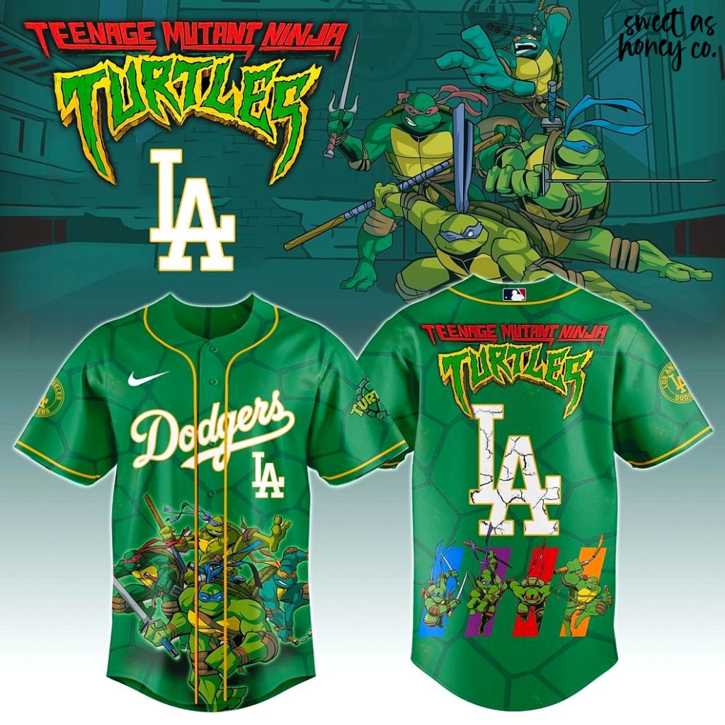 Los Angeles Dodgers x Ninja Turtles Night Game 2025 Baseball Jersey baseball jersey 1.jpg