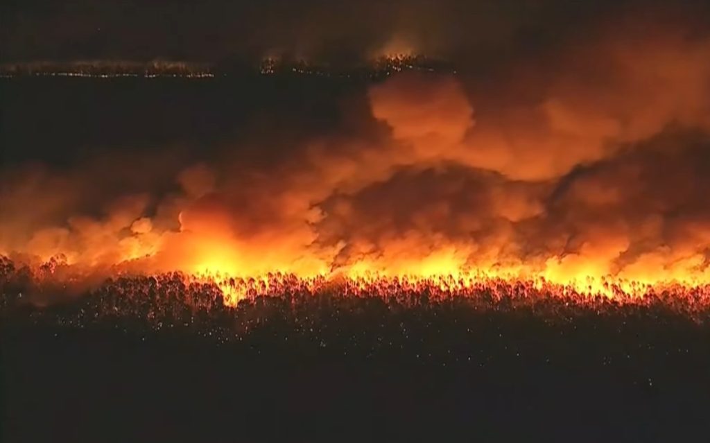 Massive NJ Wildfire in 2025
