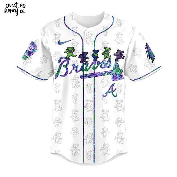 Cincinnati Reds Dancing Bears Jersey – 60th Anniversary Grateful Dead Edition