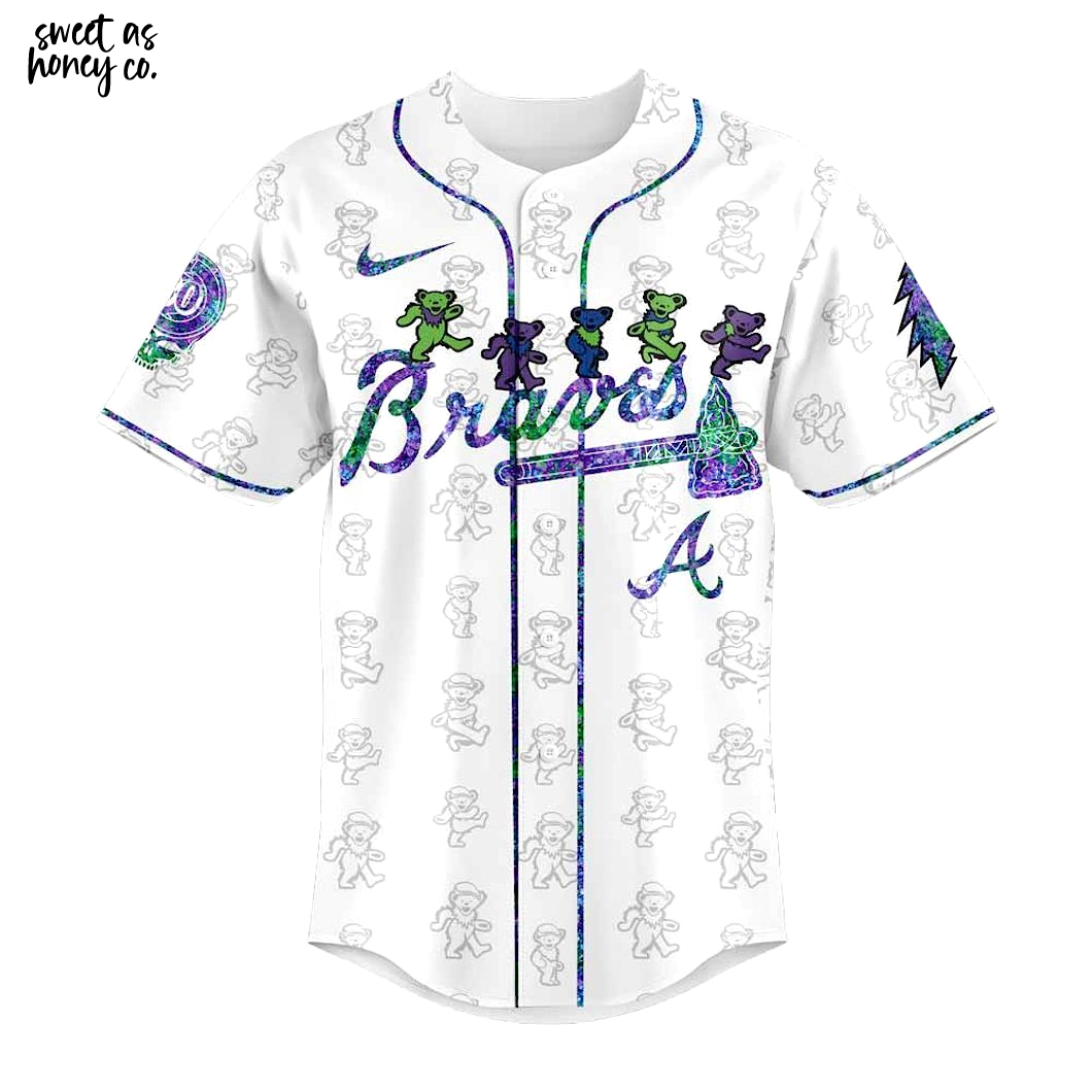 Cincinnati Reds Dancing Bears Jersey - 60th Anniversary Grateful Dead Edition Cincinnati Reds Dancing Bears Jersey - 60th Anniversary Grateful Dead Edition