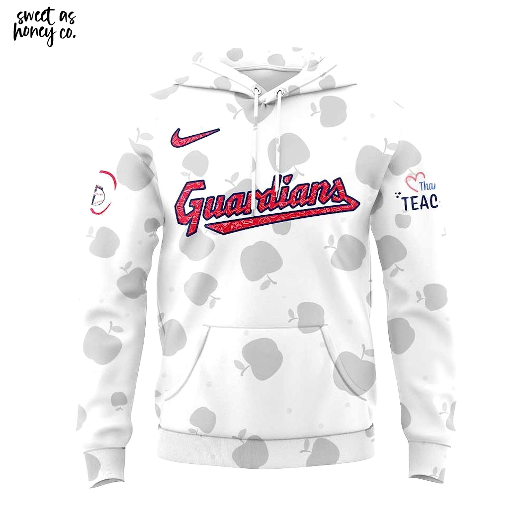 Cleveland Guardians Happy Teacher Day 2025 Hoodie Cleveland Guardians Happy Teacher Day 2025 Hoodie
