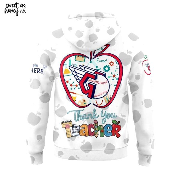 Cleveland Guardians Happy Teacher Day 2025 Hoodie