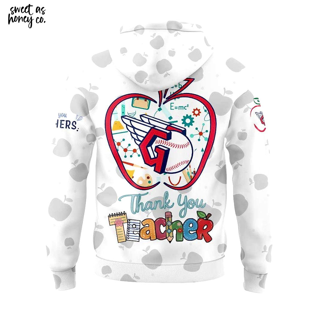 Cleveland Guardians Happy Teacher Day 2025 Hoodie Cleveland Guardians Happy Teacher Day 2025 Hoodie