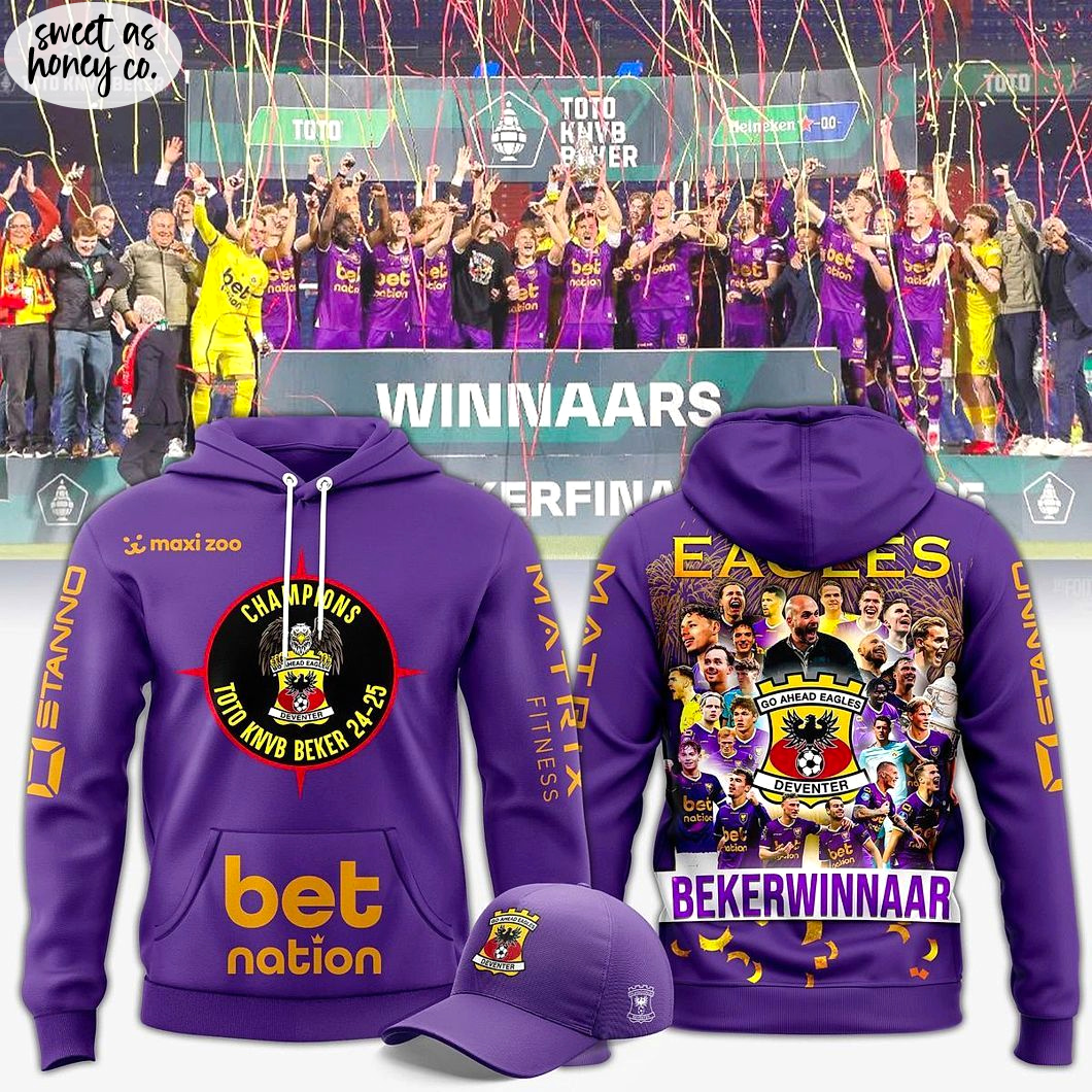 Go Ahead Eagles 2025 Champions Hoodie Go Ahead Eagles 2025 Champions Hoodie
