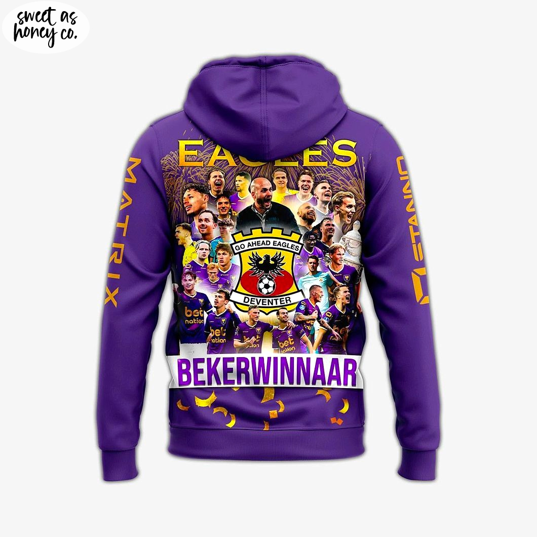 Go Ahead Eagles 2025 Champions Hoodie Go Ahead Eagles 2025 Champions Hoodie