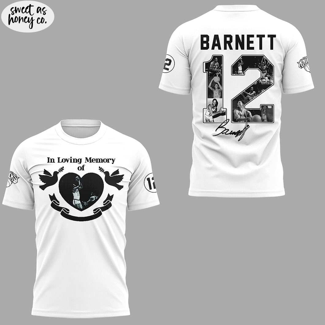 Knicks In Loving Memory of Dick Barnett 1936 - 2025 T-Shirt Knicks In Loving Memory of Dick Barnett 1936 - 2025 T-Shirt