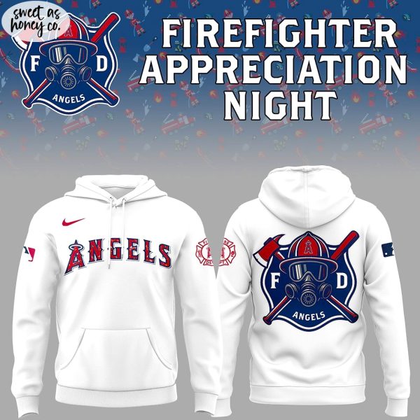LA Angels x Firefighter Appreciation 2025 Special Hoodie