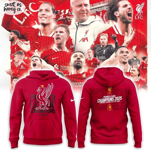 Liverpool Champions 2025 For Fans Hoodie