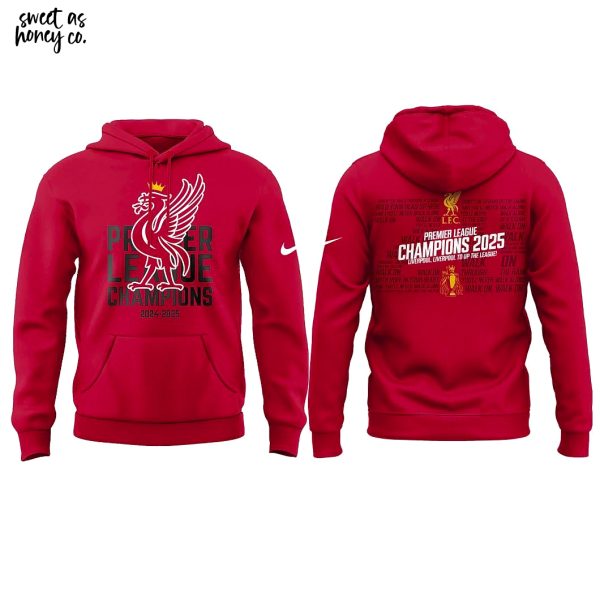 Liverpool Champions 2025 For Fans Hoodie