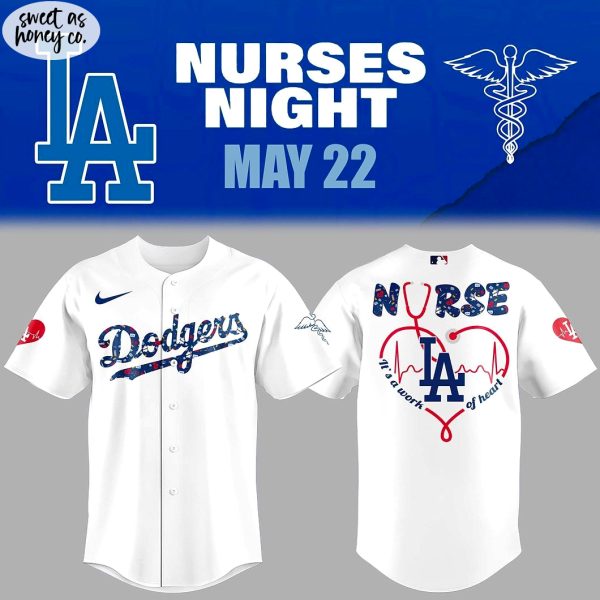 Los Angeles Dodgers x Nurses 2025 Jersey