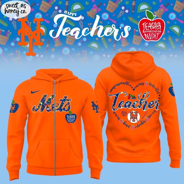 Mets Premium Teacher Appreciation Collection 2025 Hoodie