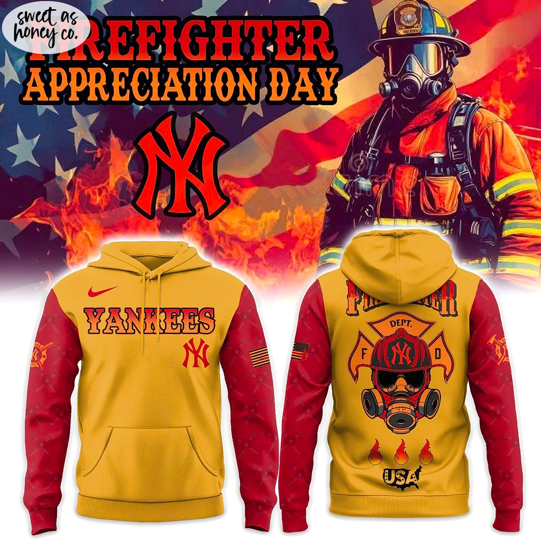 New York Yankees Pride Hoodie - American Hero Appreciation Series 2025 New York Yankees Pride Hoodie - American Hero Appreciation Series 2025