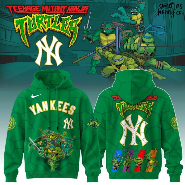 New York Yankees x Ninja Turtles 2025 Special Hoodie