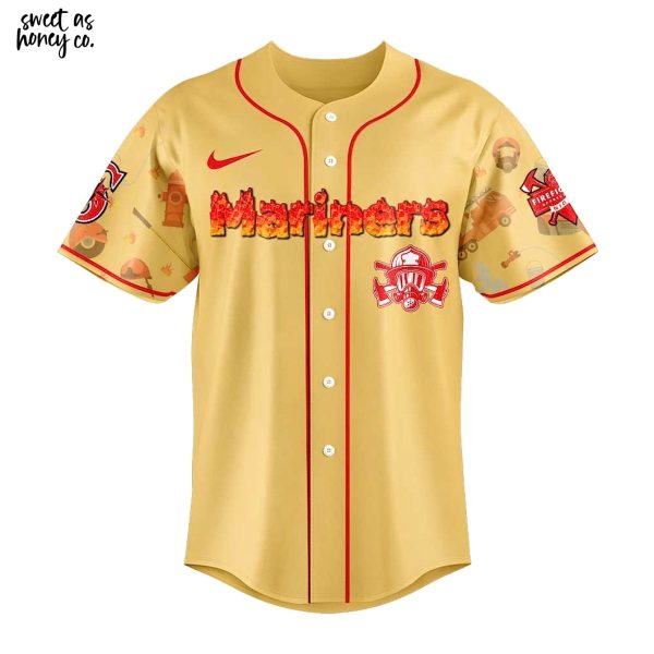 Seattle Mariners Firefighter Appreciation 2025 Premium Jersey