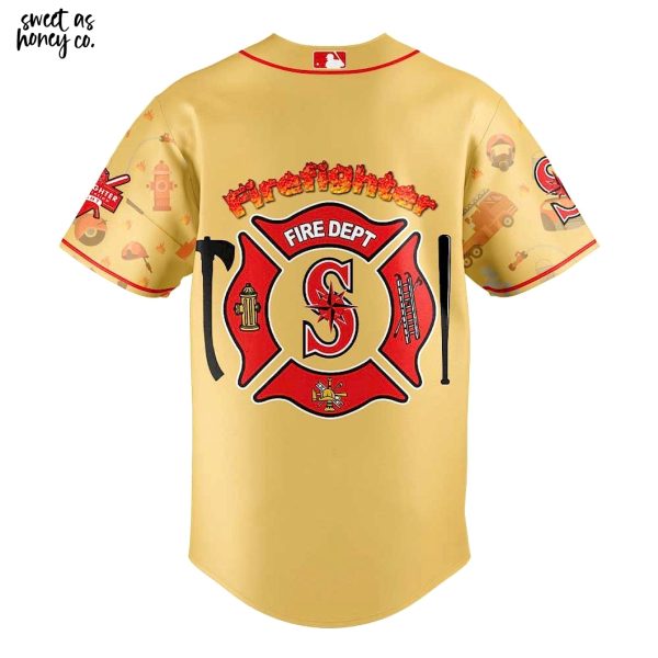 Seattle Mariners Firefighter Appreciation 2025 Premium Jersey