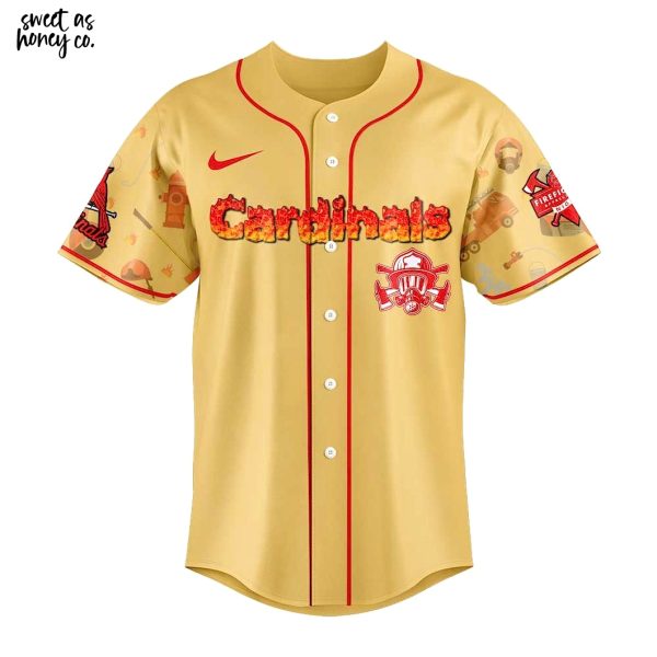 St. Louis Cardinals Firefighter Appreciation 2025 Premium Jersey