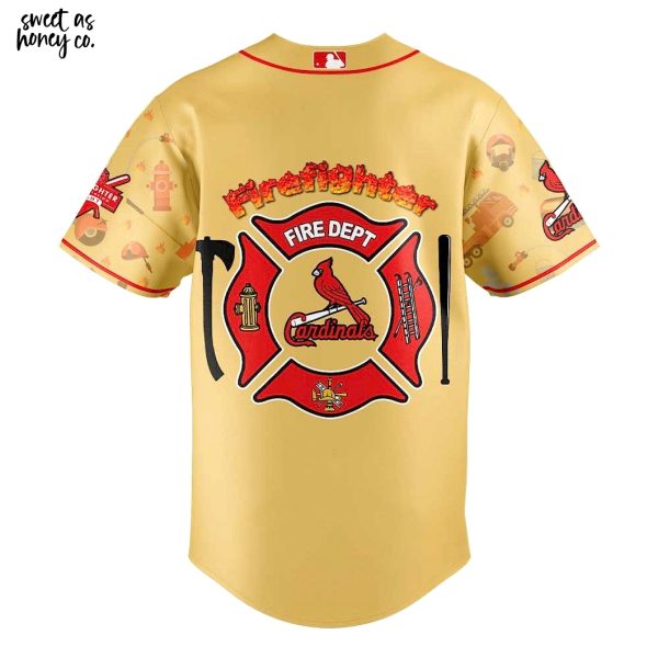 St. Louis Cardinals Firefighter Appreciation 2025 Premium Jersey