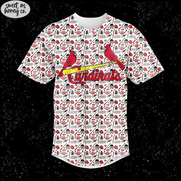 St. Louis Cardinals x Star War 2025 For Fans Baseball Jersey
