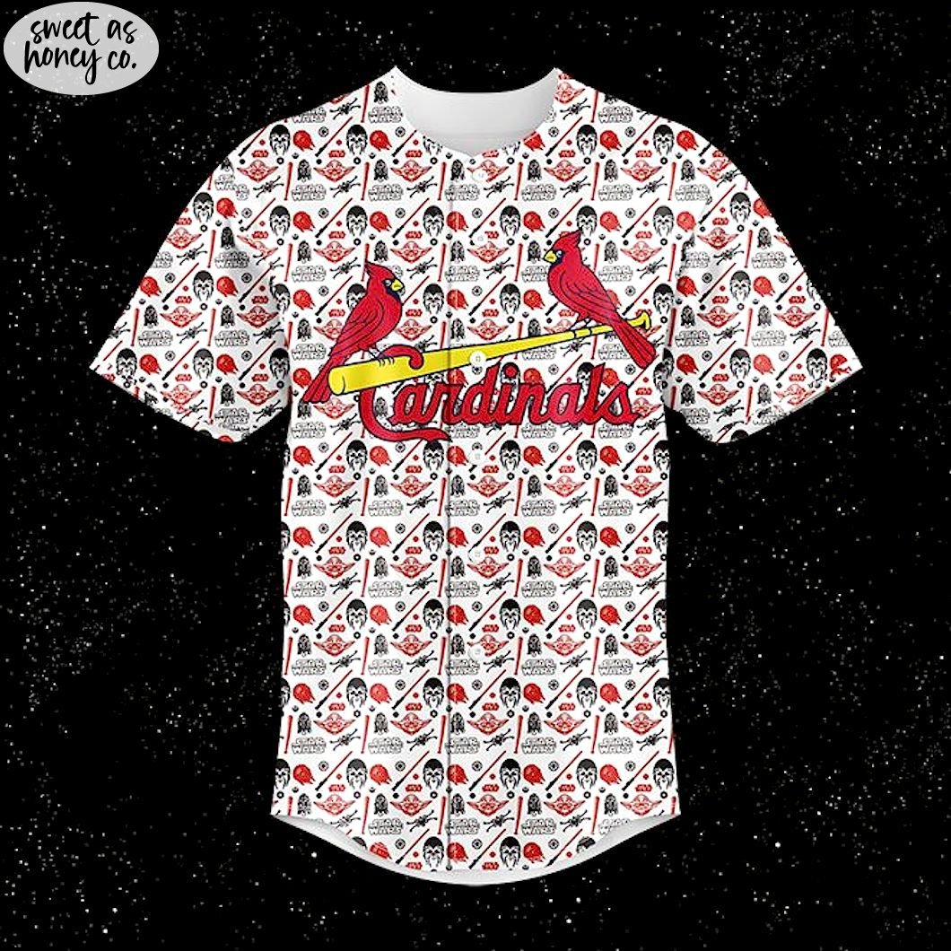 St. Louis Cardinals x Star War 2025 For Fans Baseball Jersey St. Louis Cardinals x Star War 2025 For Fans Baseball Jersey