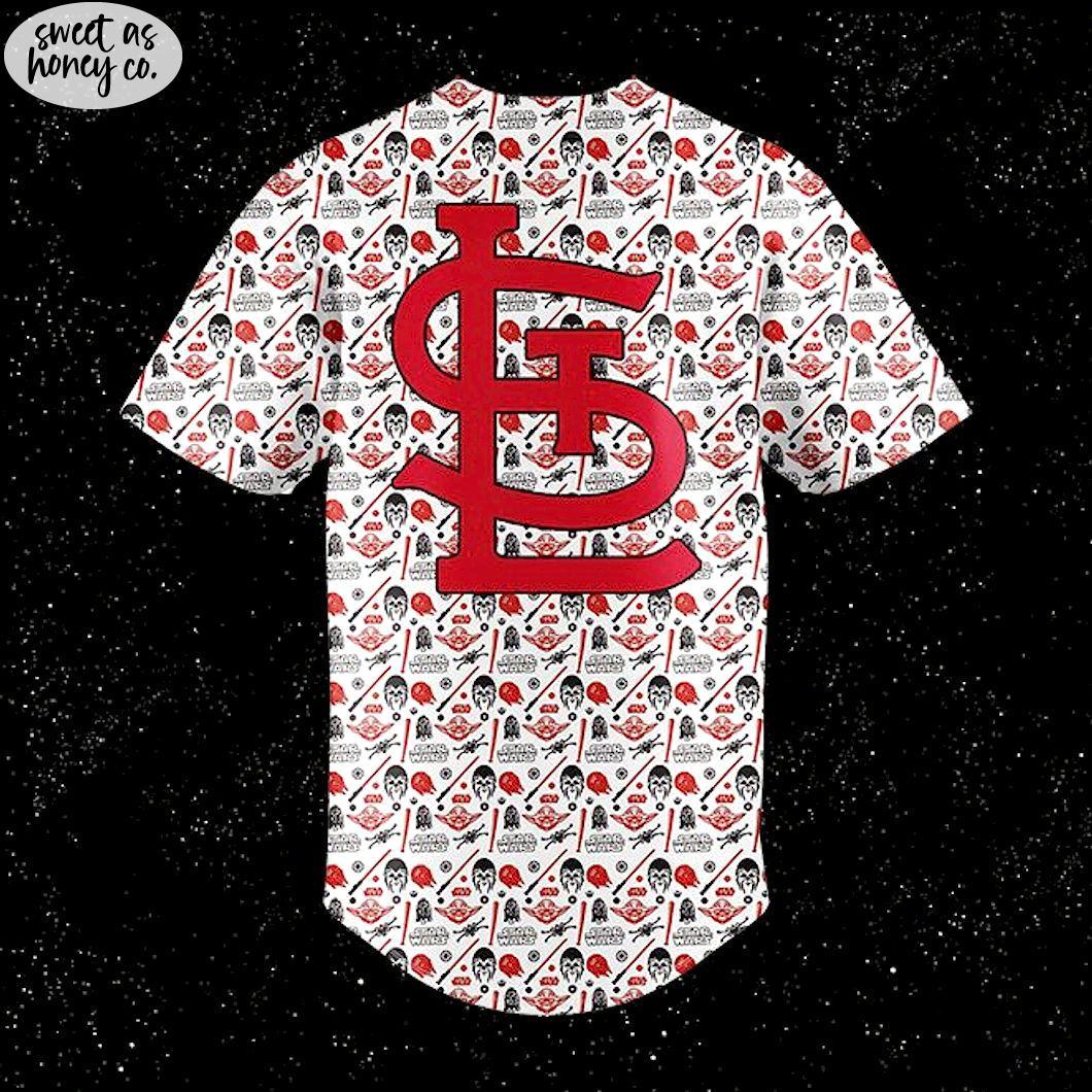 St. Louis Cardinals x Star War 2025 For Fans Baseball Jersey St. Louis Cardinals x Star War 2025 For Fans Baseball Jersey