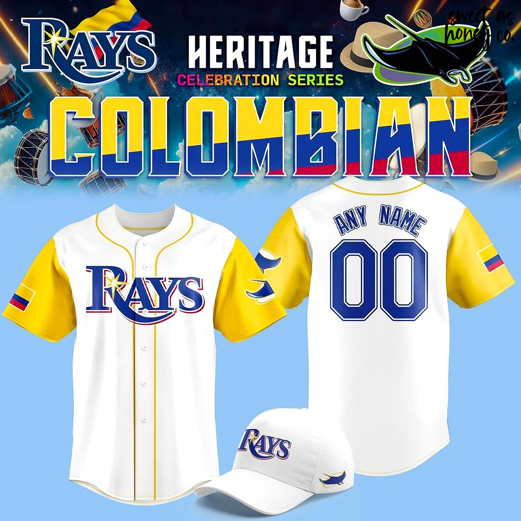 Tampa Bay Rays Colombian Heritage Night Special 2025 Jersey Tampa Bay Rays Colombian Heritage Night Special 2025 Jersey
