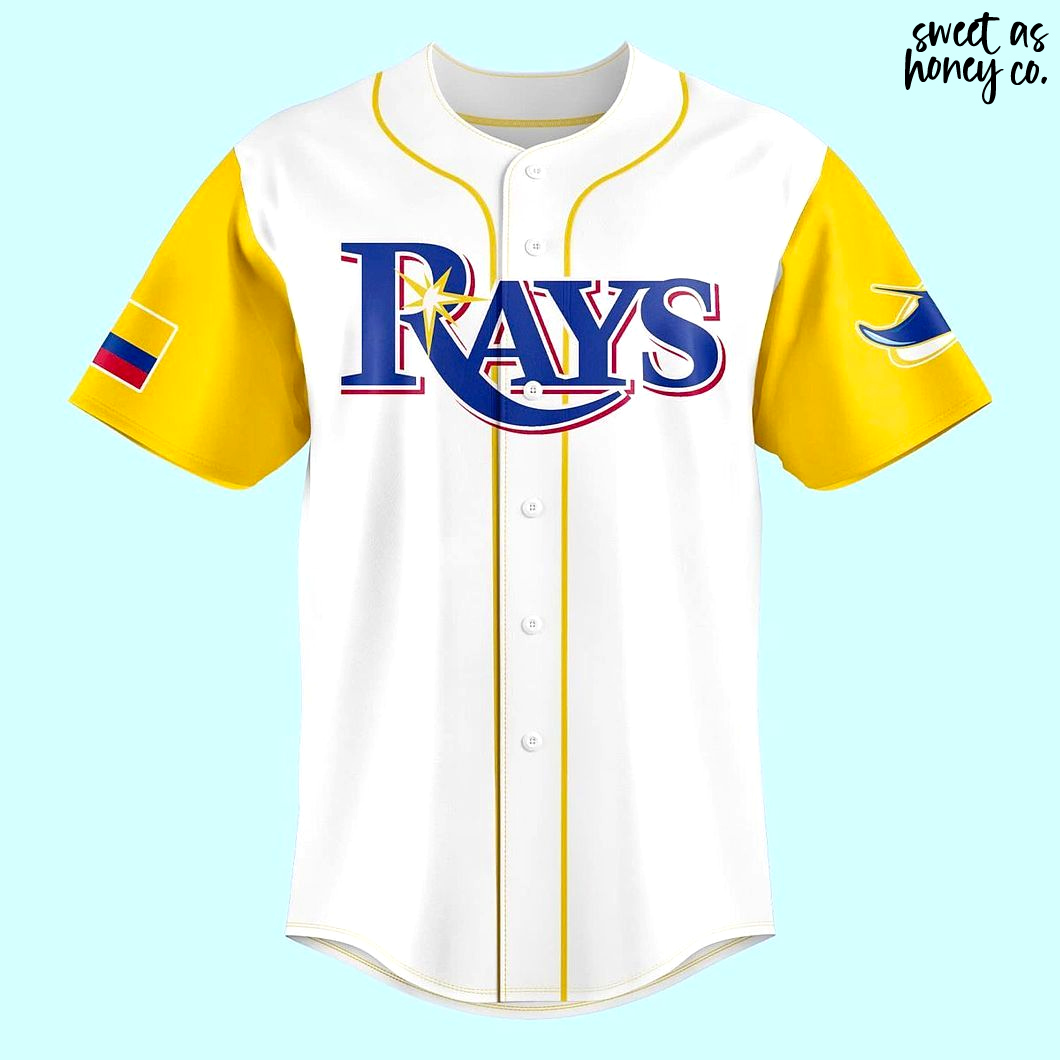 Tampa Bay Rays Colombian Heritage Night Special 2025 Jersey Tampa Bay Rays Colombian Heritage Night Special 2025 Jersey