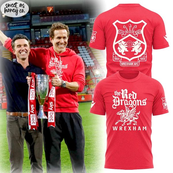 The Red Dragons Wrexham 2025 T-Shirt