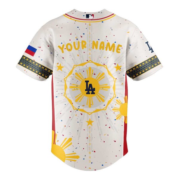 os Angeles Dodgers Filipino Heritage Night 2025 Custom Jersey