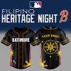 os Angeles Dodgers Filipino Heritage Night 2025 Custom Jersey