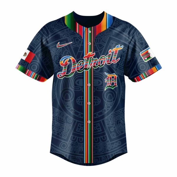 Detroit Tigers Mexican Heritage Night 2025 Special Jersey