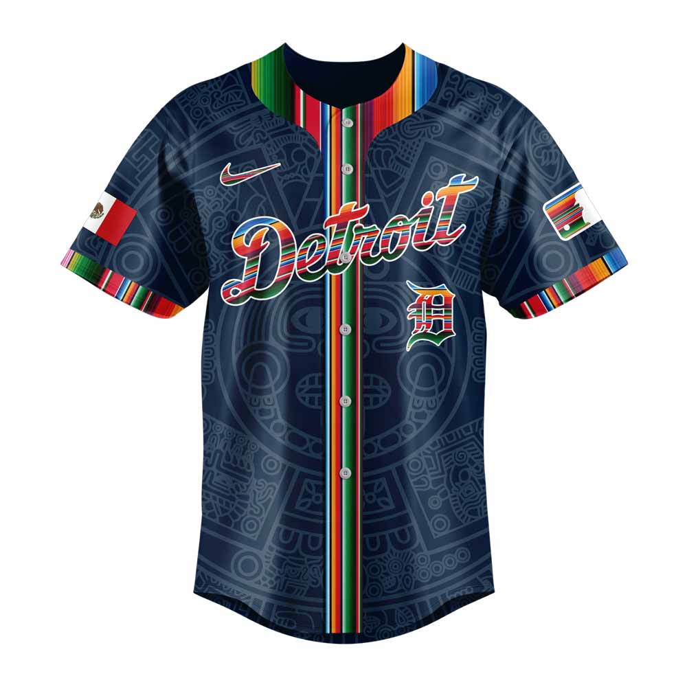 Detroit Tigers Mexican Heritage Night 2025 Special Jersey Detroit Tigers Mexican Heritage Night 2025 Special Jersey
