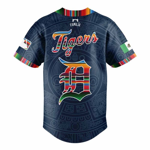 Detroit Tigers Mexican Heritage Night 2025 Special Jersey
