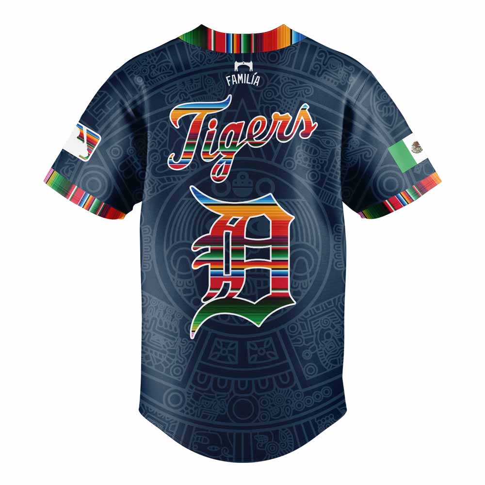 Detroit Tigers Mexican Heritage Night 2025 Special Jersey Detroit Tigers Mexican Heritage Night 2025 Special Jersey