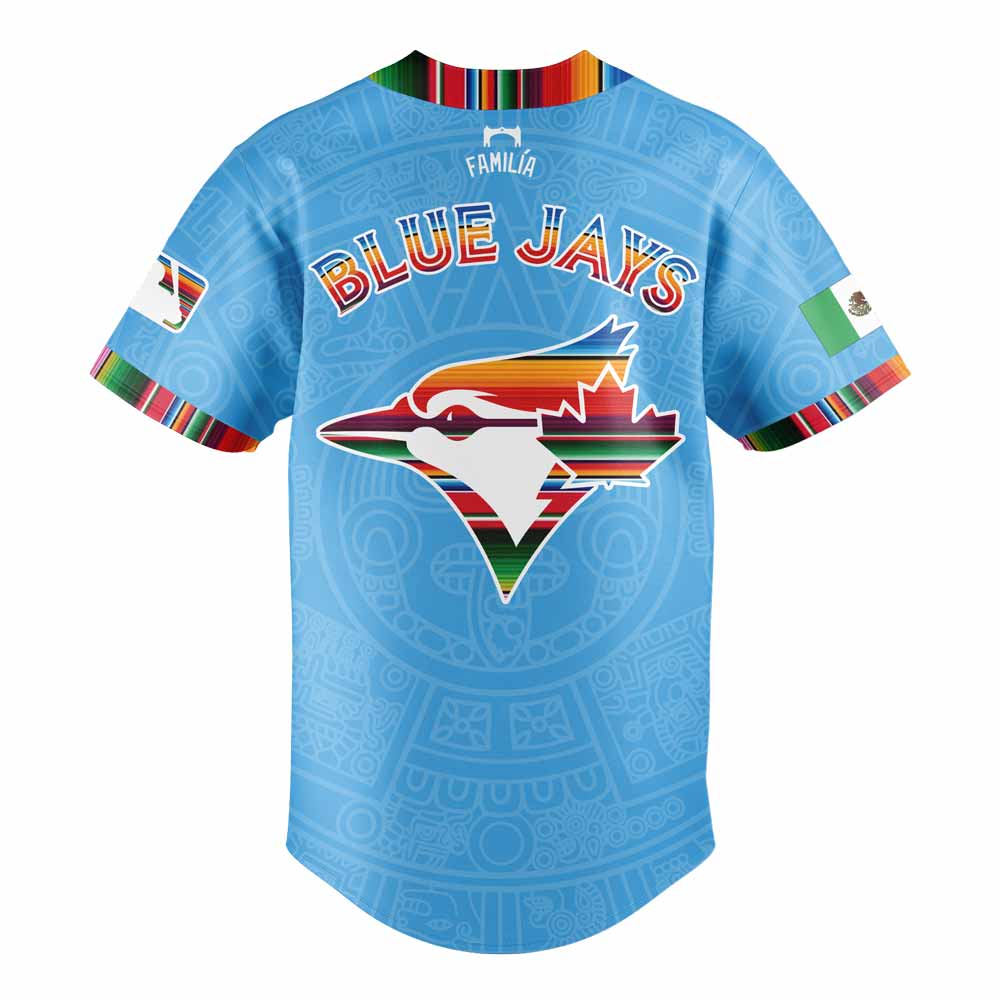 Toronto Blue Jays Mexican Heritage Night 2025 For Fans Jersey Toronto Blue Jays Mexican Heritage Night 2025 For Fans Jersey