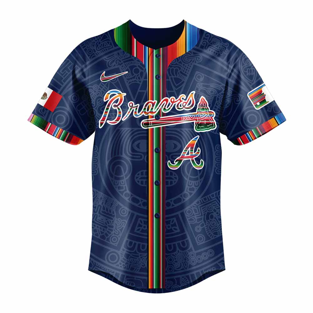 Atlanta Braves Mexican Heritage Night 2025 Limited Edition Jersey Atlanta Braves Mexican Heritage Night 2025 Limited Edition Jersey