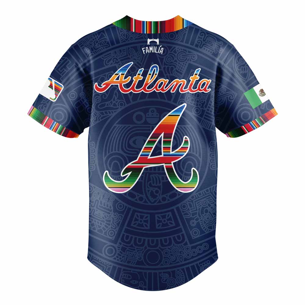 Atlanta Braves Mexican Heritage Night 2025 Limited Edition Jersey Atlanta Braves Mexican Heritage Night 2025 Limited Edition Jersey
