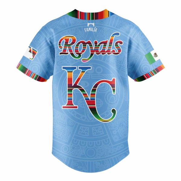 Kansas City Royals Mexican Heritage Night 2025 Special Jersey