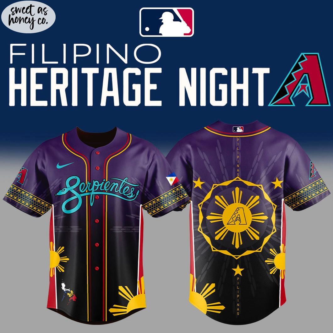 Arizona Diamondbacks Filipino Heritage Night 2025 Special Purple Jersey Arizona Diamondbacks Filipino Heritage Night 2025 Special Purple Jersey