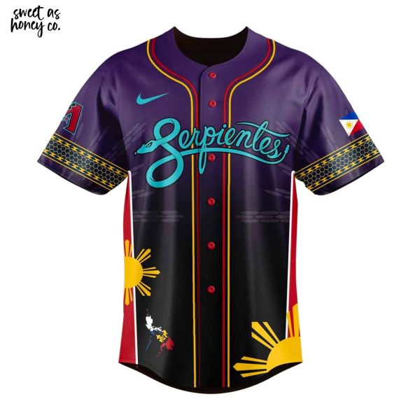 Arizona Diamondbacks Filipino Heritage Night 2025 Special Purple Jersey