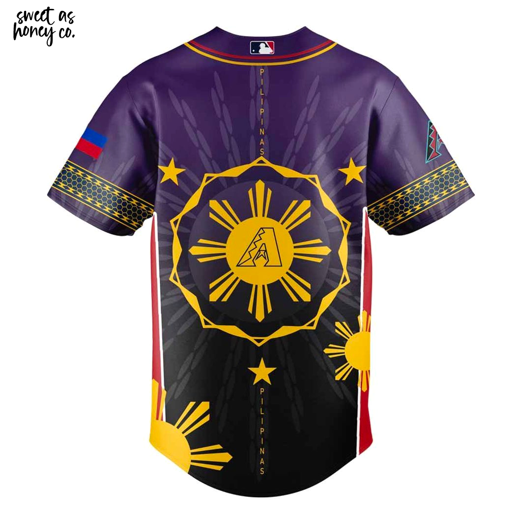 Arizona Diamondbacks Filipino Heritage Night 2025 Special Purple Jersey Arizona Diamondbacks Filipino Heritage Night 2025 Special Purple Jersey
