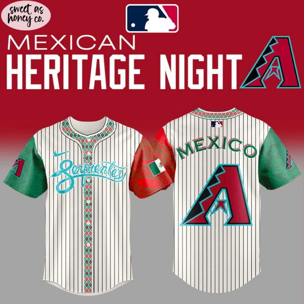 Arizona Diamondbacks MLB x Mexican Heritage Night 2025 Jersey