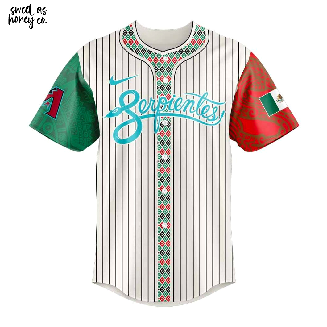 Arizona Diamondbacks MLB x Mexican Heritage Night 2025 Jersey Arizona Diamondbacks MLB x Mexican Heritage Night 2025 Jersey