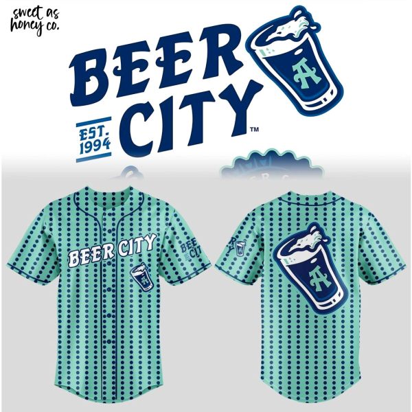 Asheville Baseball Beer City 2025 Special Jersey