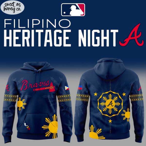 Atlanta Braves Filipino Heritage Night 2025 Hoodie