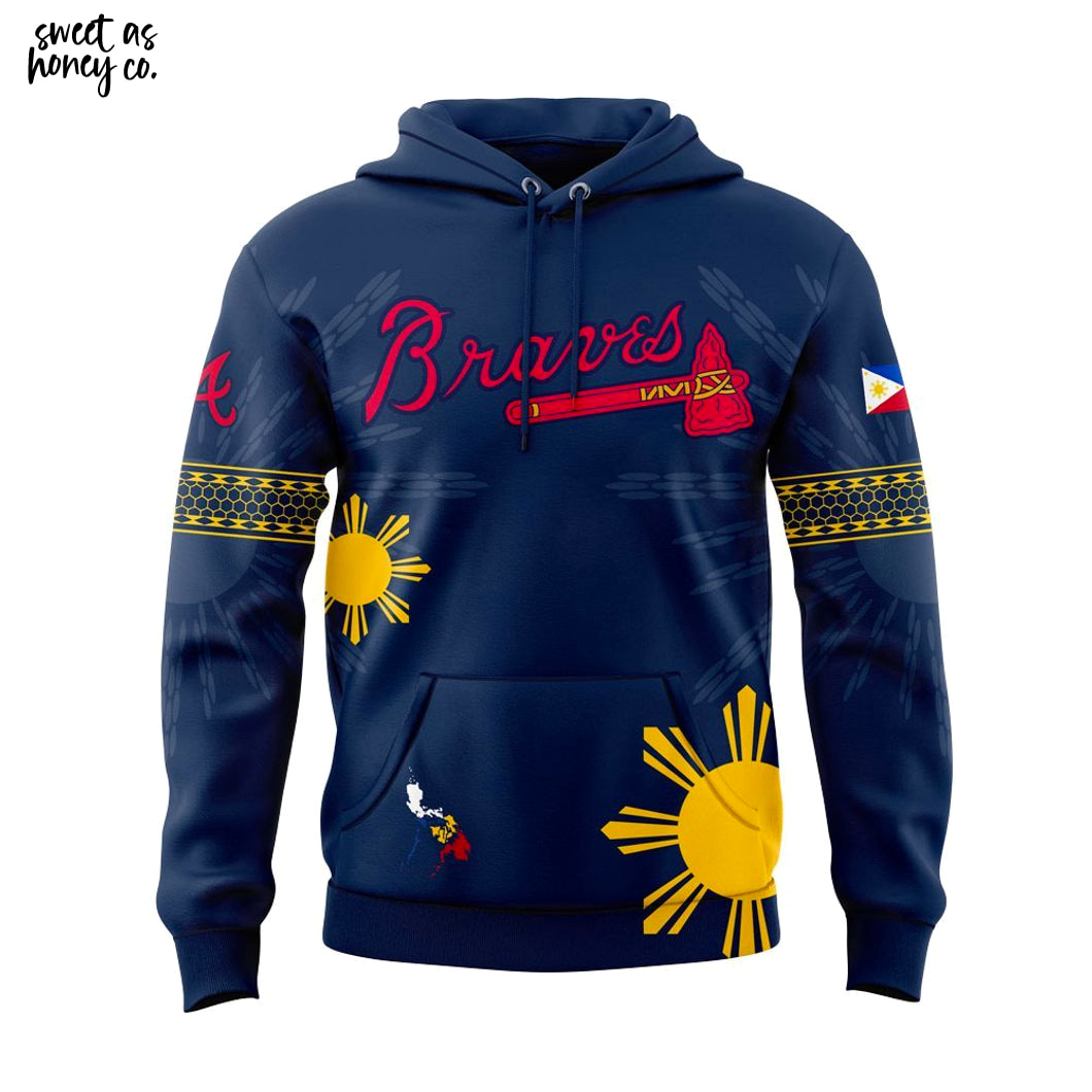 Atlanta Braves Filipino Heritage Night 2025 Hoodie Atlanta Braves Filipino Heritage Night 2025 Hoodie