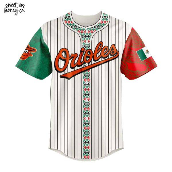 Baltimore Orioles Mexican Heritage Night 2025 Special Edition Jersey