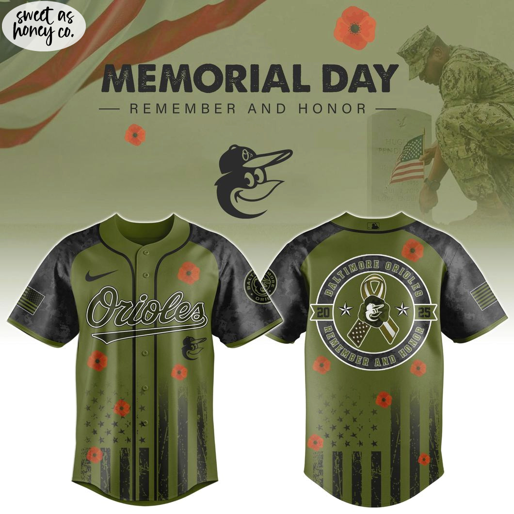 Baltimore Orioles x Memorial Day 2025 Jersey Baltimore Orioles x Memorial Day 2025 Jersey