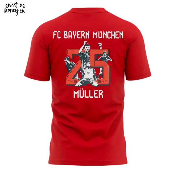 Bayern Munich Muller 25 Legend T-Shirt