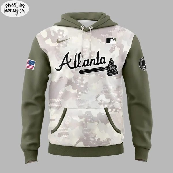 Beige/Olive 2025 Armed Forces Day Hoodie